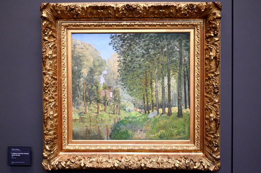Alfred Sisley (1872–1896), Rast am Bach, Paris, Musée d’Orsay, 1878
