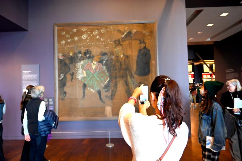 Henri de Toulouse-Lautrec (1880–1897), Der Tanz im Moulin Rouge (La Goulue und Valentin le désossé), Paris, Musée d’Orsay, 1895, Bild 2/3
