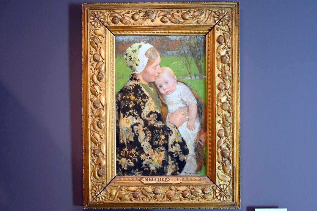 Gari Melchers (1894–1895), Mutterschaft, Paris, Musée d’Orsay, vor 1895