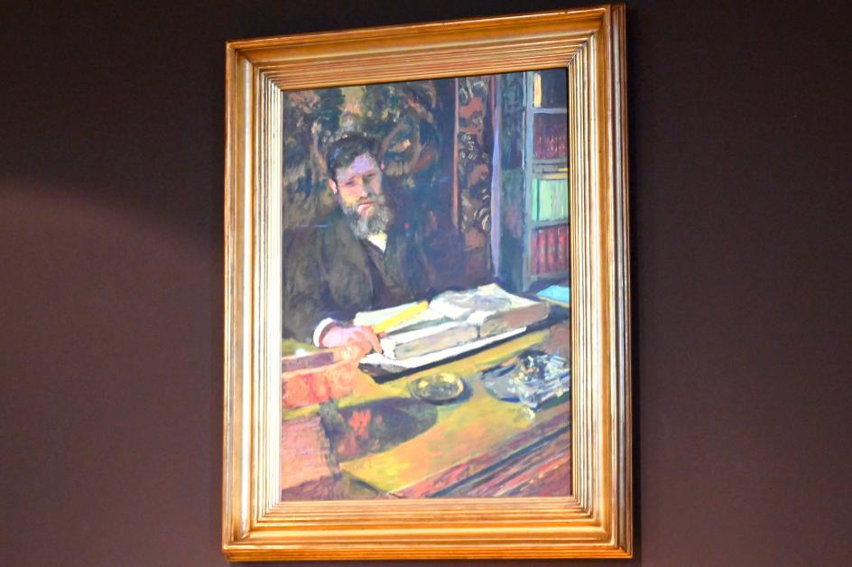 Édouard Vuillard (1889–1939), Porträt des Arthur Fontaine, Paris, Musée d’Orsay, um 1901