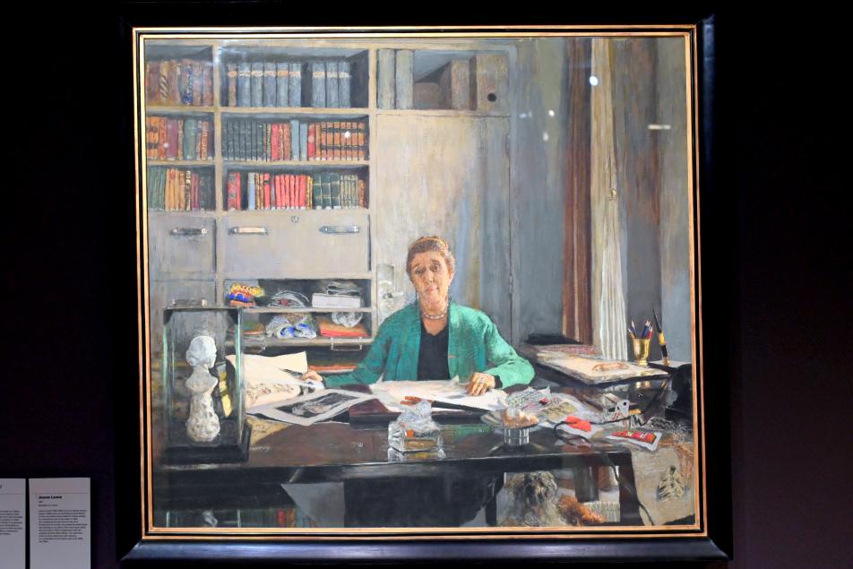 Édouard Vuillard (1889–1939), Porträt der Jeanne Lanvin, Paris, Musée d’Orsay, 1933