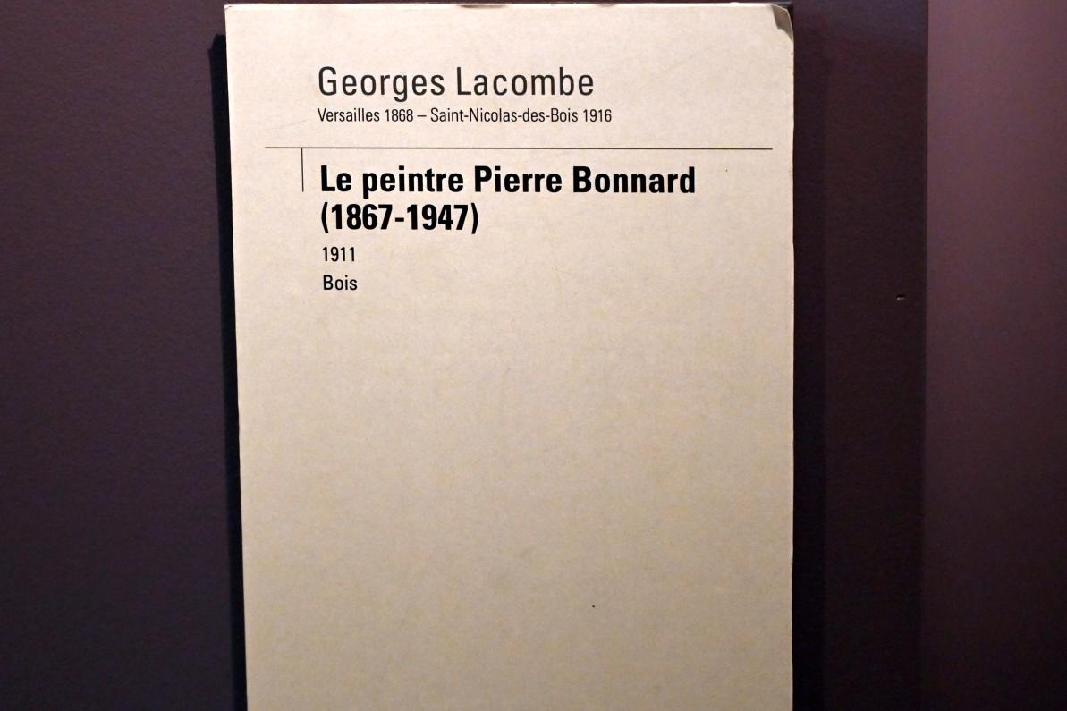 Georges Lacombe (1911), Der Maler Pierre Bonnard (1867-1947), Paris, Musée d’Orsay, 1911, Bild 3/3