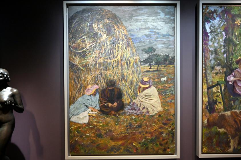 Édouard Vuillard (1889–1939), Der Heuhaufen, Paris, Musée d’Orsay, 1907–1908