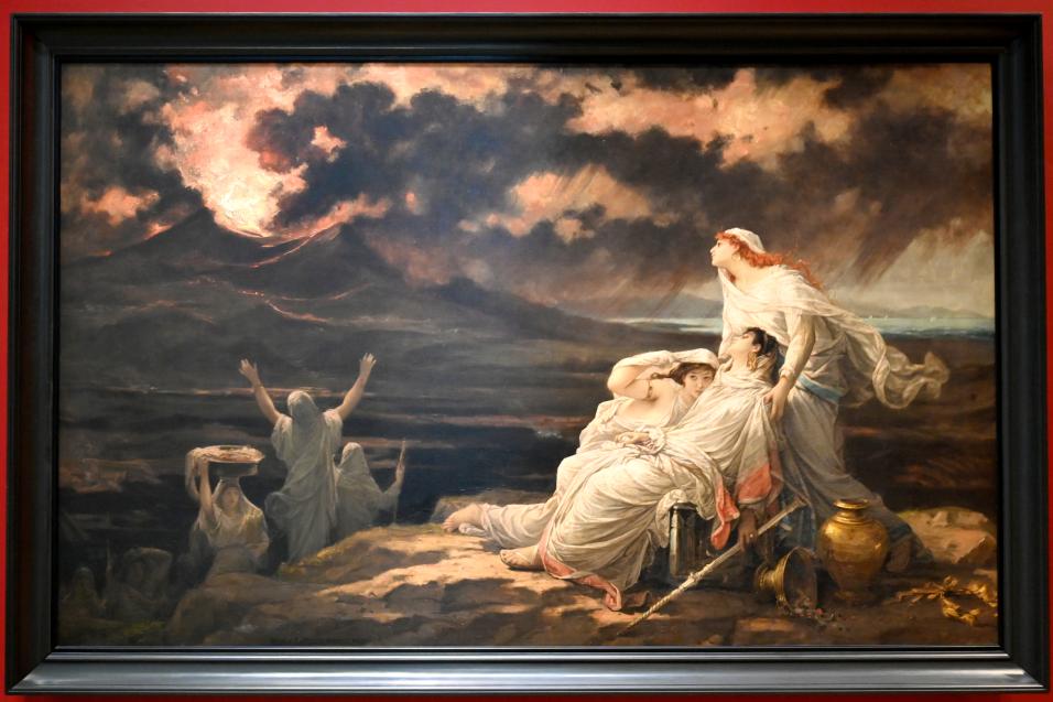 Hector Leroux (1881), Herculaneum, 23. August 79, Der Ausbruch des Vesuvs, Paris, Musée d’Orsay, 1881