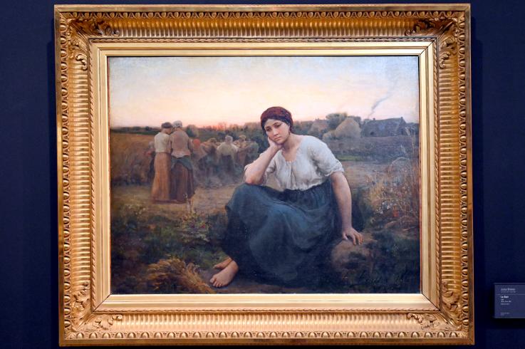 Jules Breton (1860–1868), Der Abend, Paris, Musée d’Orsay, 1860