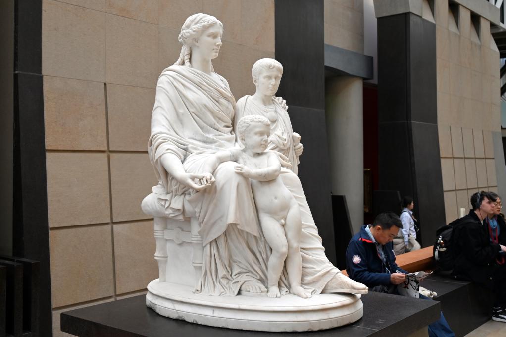 Pierre-Jules Cavelier (1849–1861), Cornelia, Mutter der Gracchen, Paris, Musée d’Orsay, 1861, Bild 2/3