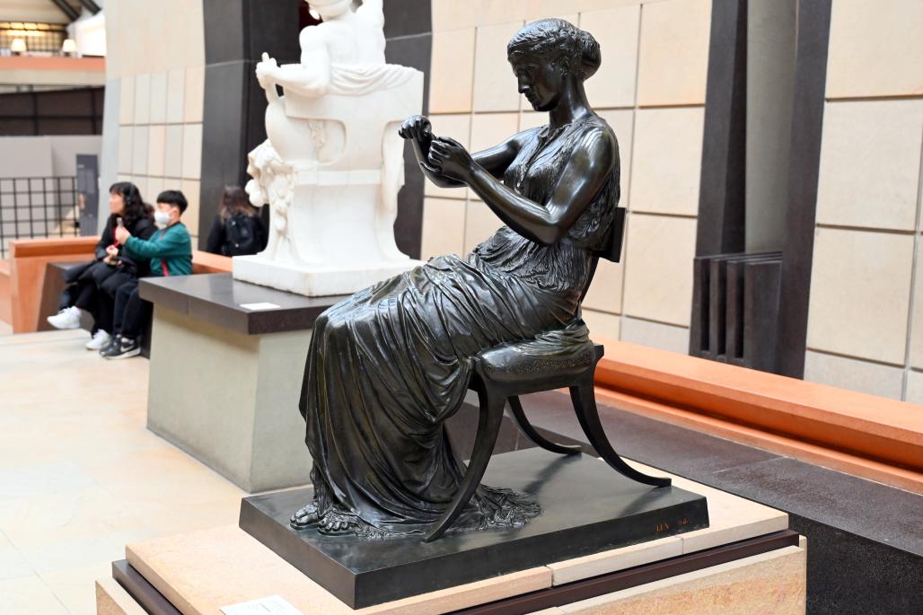 Jules Salmson (1863), Die Wollwicklerin, Paris, Musée d’Orsay, 1863, Bild 3/4