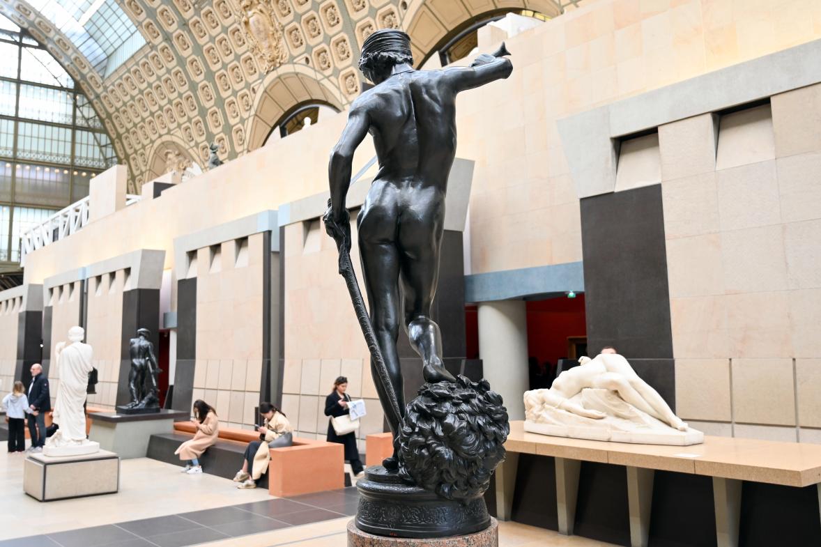 Antonin Mercié (1871–1872), David, Paris, Musée d’Orsay, um 1872, Bild 3/6