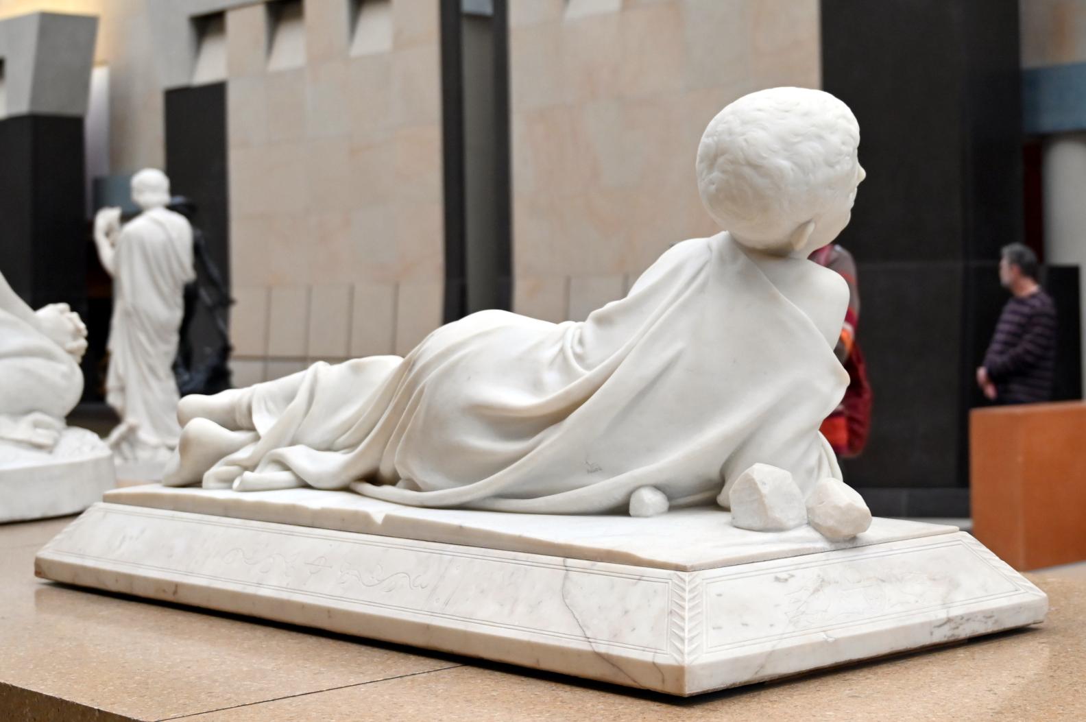 Alexandre Falguière (1864–1870), Tarzisius, christlicher Märtyrer, Paris, Musée d’Orsay, 1868, Bild 2/4