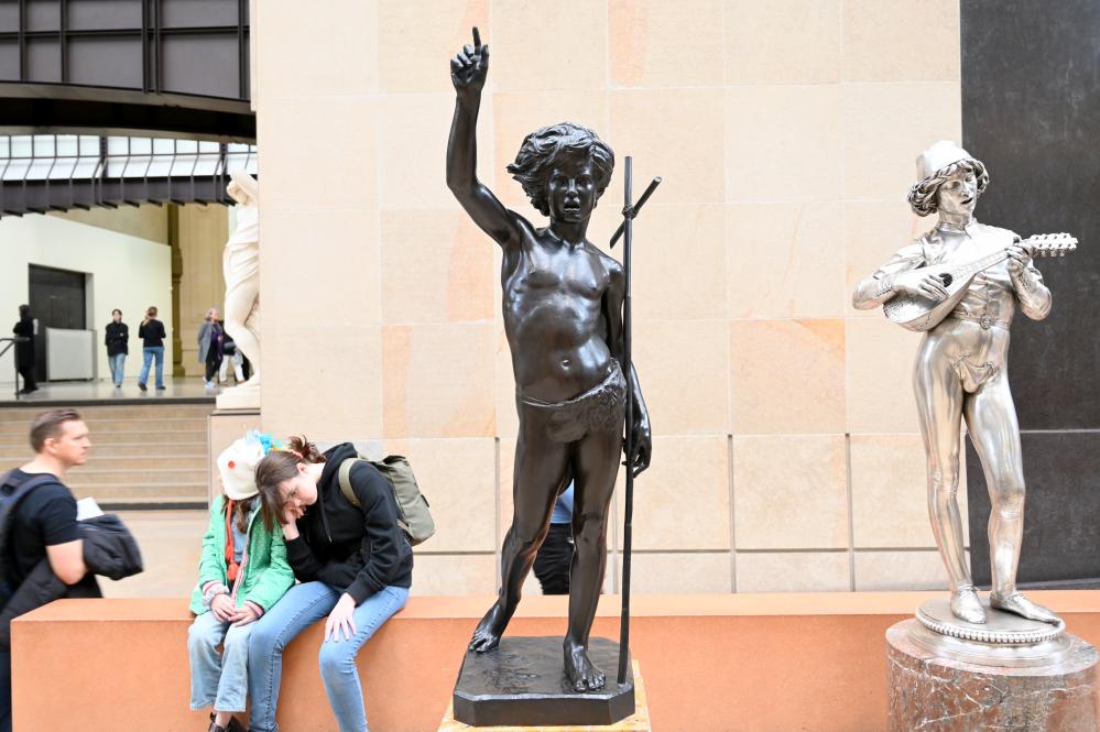 Paul Dubois (1861–1865), Der jugendliche Johannes der Täufer, Paris, Musée d’Orsay, 1861, Bild 2/6