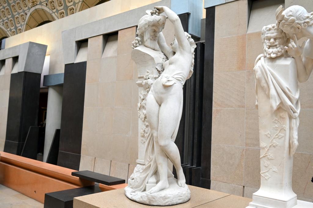 Albert-Ernest Carrier-Belleuse (1863–1875), Bacchantin, Paris, Musée d’Orsay, 1863, Bild 2/4