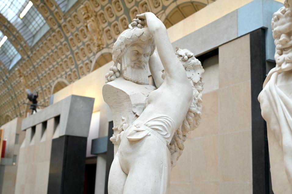 Albert-Ernest Carrier-Belleuse (1863–1875), Bacchantin, Paris, Musée d’Orsay, 1863, Bild 3/4