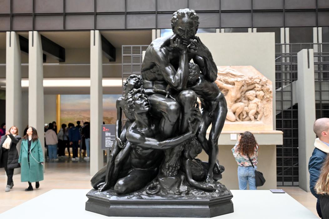 Jean-Baptiste Carpeaux (1859–1873), Ugolino della Gherardesca und seine Kinder, Paris, Musée d’Orsay, 1863