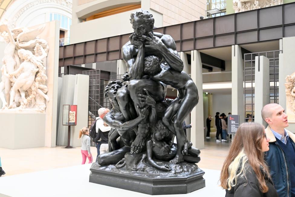 Jean-Baptiste Carpeaux (1859–1873), Ugolino della Gherardesca und seine Kinder, Paris, Musée d’Orsay, 1863, Bild 2/5