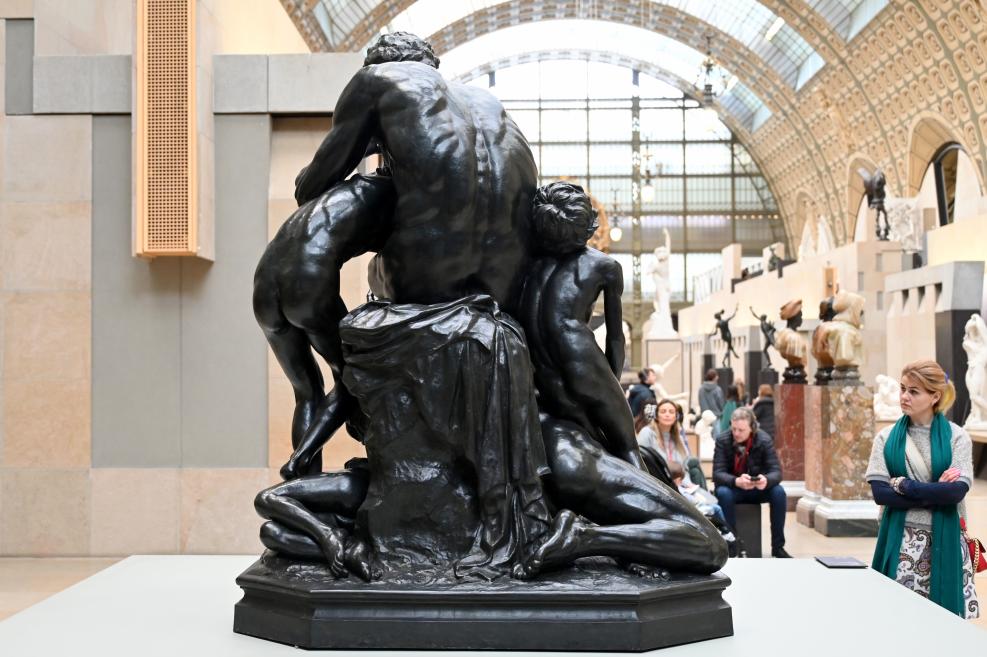 Jean-Baptiste Carpeaux (1859–1873), Ugolino della Gherardesca und seine Kinder, Paris, Musée d’Orsay, 1863, Bild 4/5