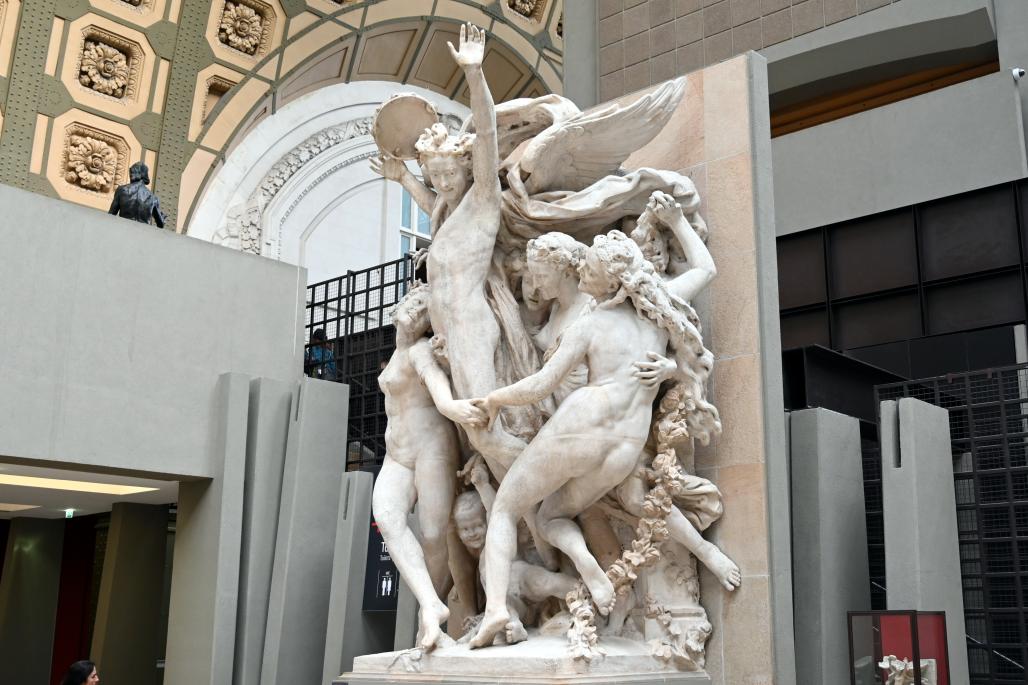 Jean-Baptiste Carpeaux (1859–1873), Der Tanz, Paris, Opéra Garnier, jetzt Paris, Musée d’Orsay, 1869, Bild 2/3