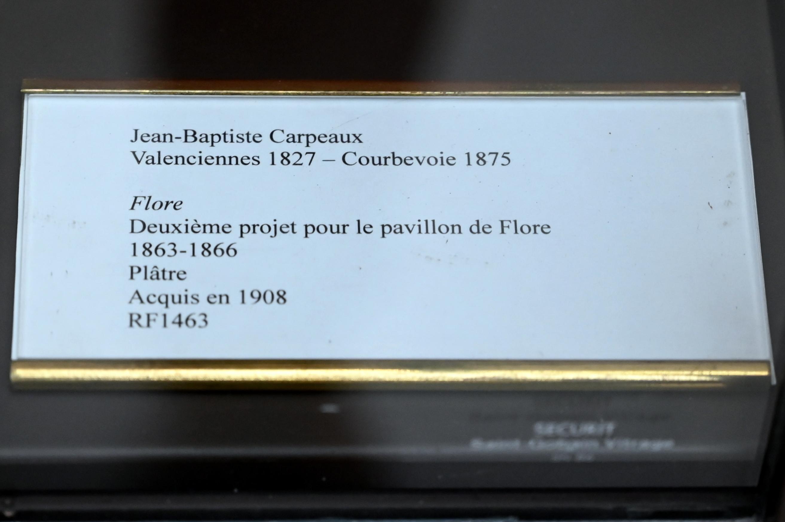 Jean-Baptiste Carpeaux (1859–1873), Flora, Paris, Palais du Louvre, jetzt Paris, Musée d’Orsay, 1863–1866, Bild 2/2