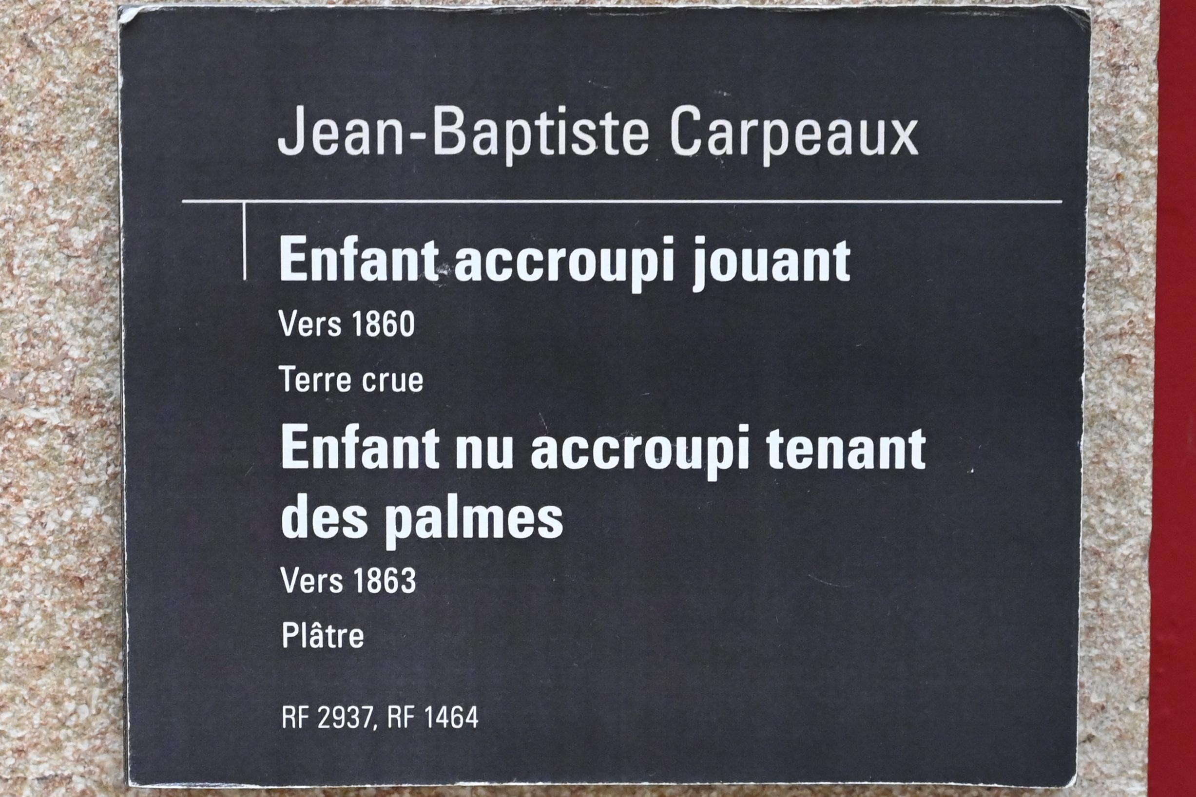 Jean-Baptiste Carpeaux (1859–1873), Nackte Kinder hocken und halten Flossen, Paris, Musée d’Orsay, um 1863, Bild 2/2