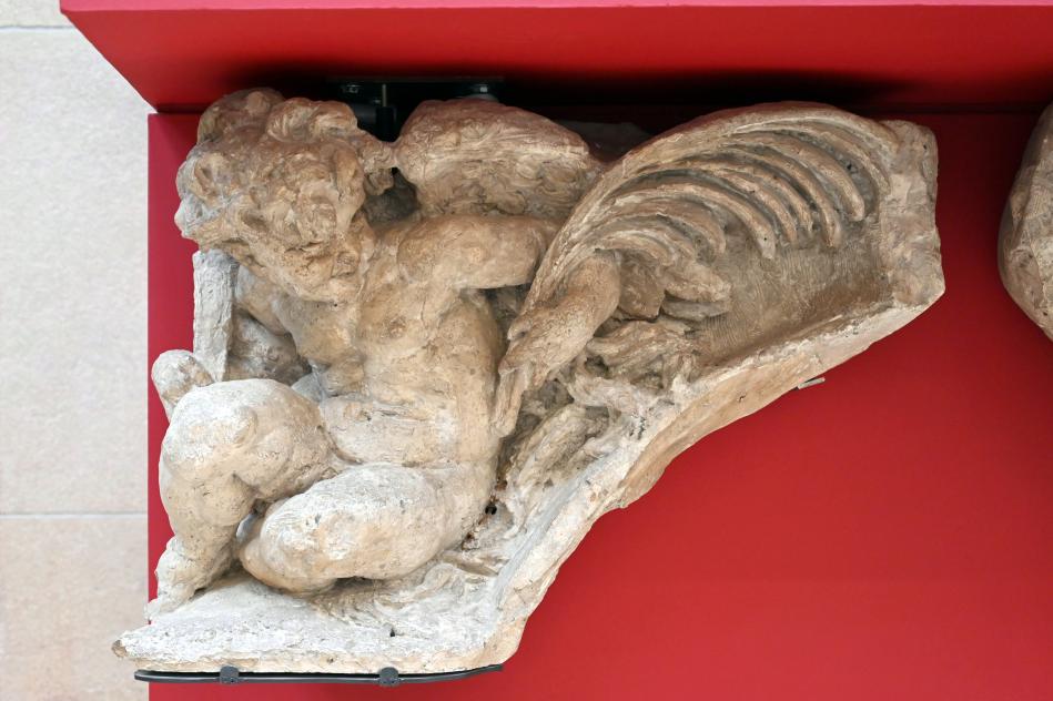 Jean-Baptiste Carpeaux (1859–1873), Putti mit Palmen, Paris, Palais du Louvre, jetzt Paris, Musée d’Orsay, 1863–1866, Bild 3/6