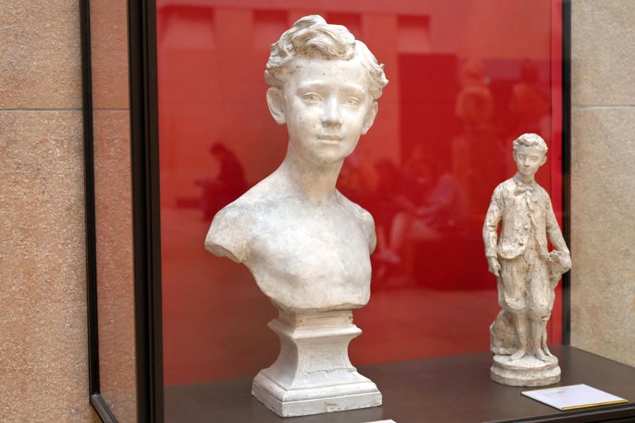 Jean-Baptiste Carpeaux (1859–1873), Der kaiserliche Prinz, Oberkörper nackt, Paris, Musée d’Orsay, 1865, Bild 2/3