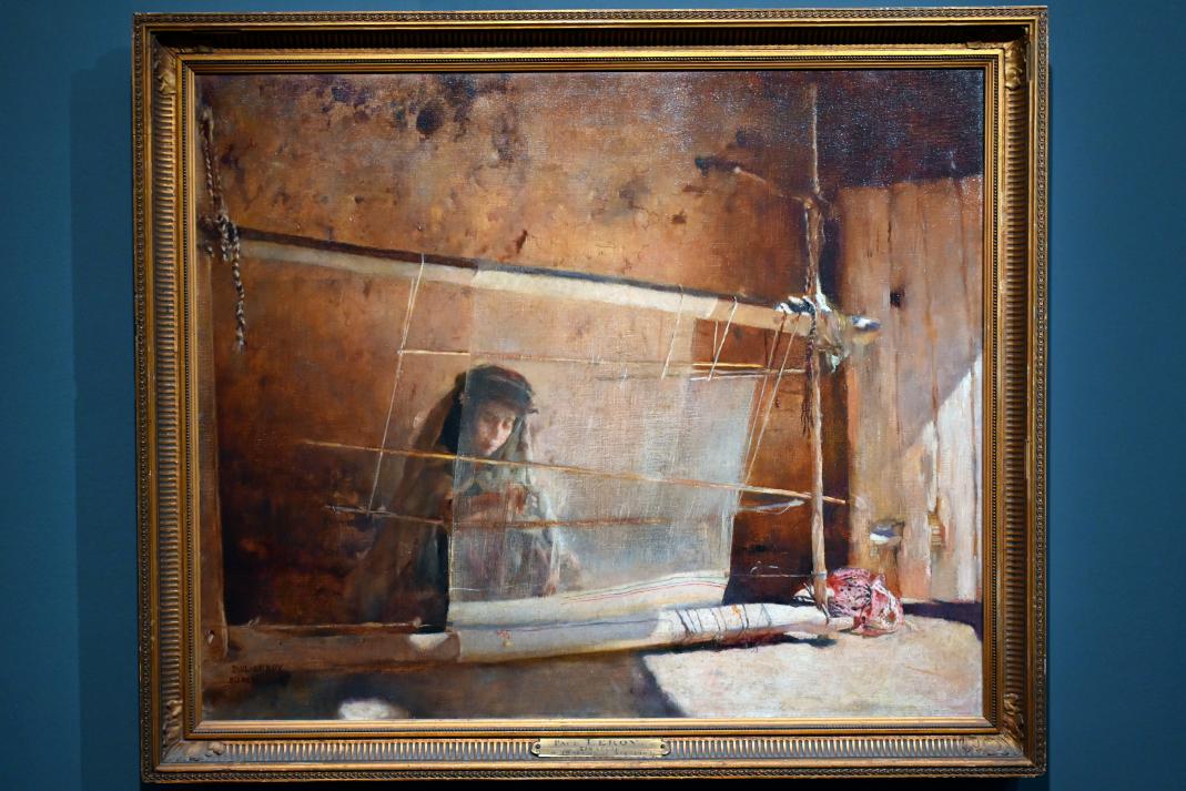 Paul Leroy (1889), Weber in Biskra, Paris, Musée d’Orsay, um 1889