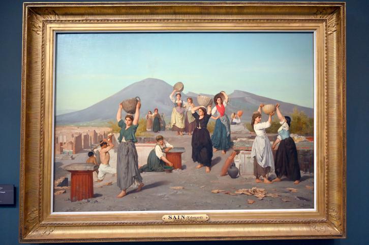 Édouard Sain (1865), Ausgrabungen in Pompei, Paris, Musée d’Orsay, 1865