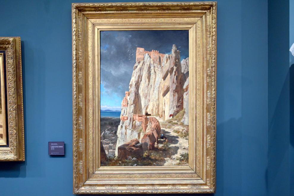 Jules Laurens (1879), Der Felsen von Vann (Kurdistan), Paris, Musée d’Orsay, vor 1880