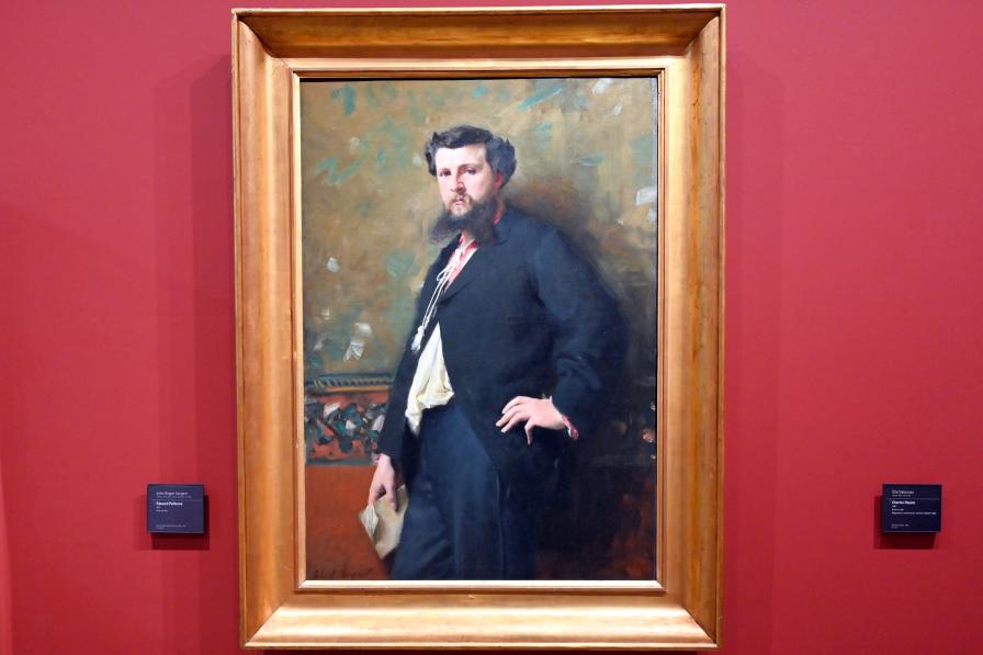 John Singer Sargent (1875–1920), Porträt des französischen Dichters Édouard Pailleron (1834-1899), Paris, Musée d’Orsay, 1879