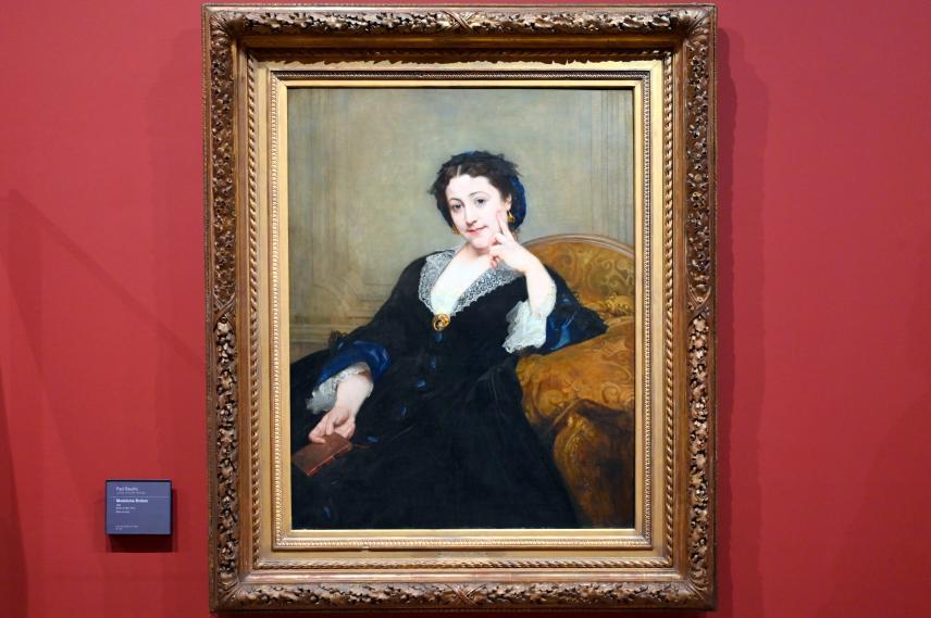 Paul Baudry (1857–1860), Porträt der französischen Schauspielerin Madeleine Brohan (1833–1900), Paris, Musée d’Orsay, 1860