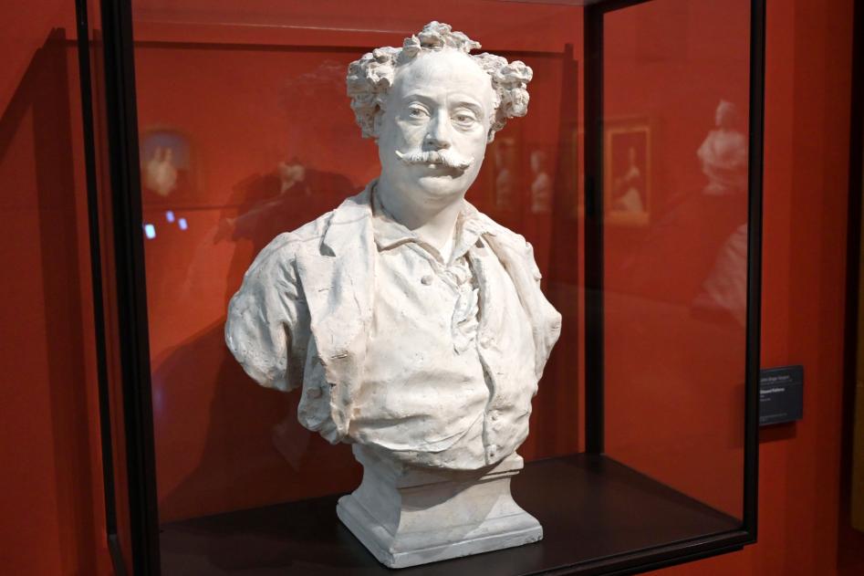 Jean-Baptiste Carpeaux (1859–1873), Porträtbüste des Alexandre Dumas des Jüngeren
, Paris, Musée d’Orsay, 1873, Bild 2/3