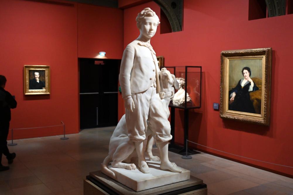 Jean-Baptiste Carpeaux (1859–1873), Der kaiserliche Prinz und der Hund Nero, Paris, Musée d’Orsay, 1865, Bild 2/3
