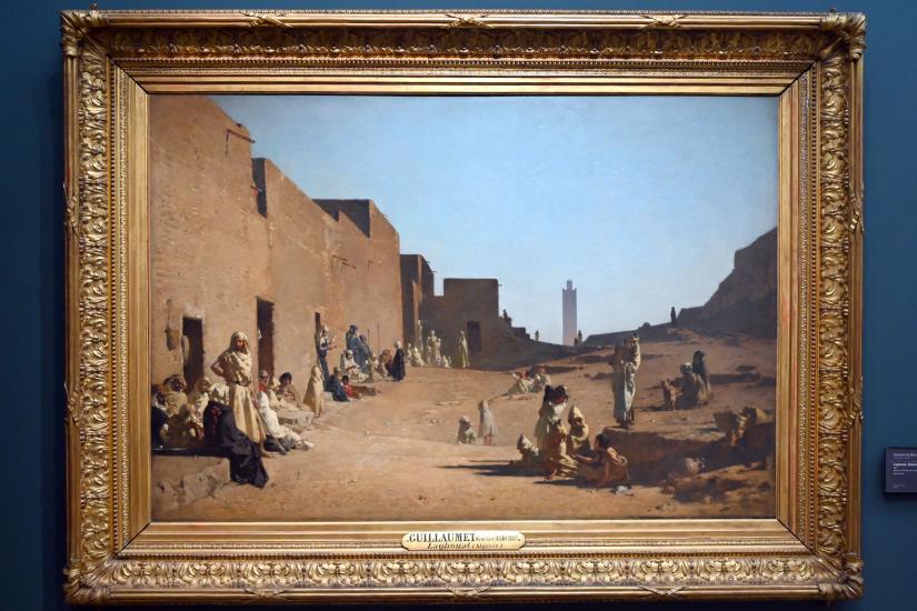 Gustave Guillaumet (1863–1884), Laghouat in der algerischen Sahara, Paris, Musée d’Orsay, 1879