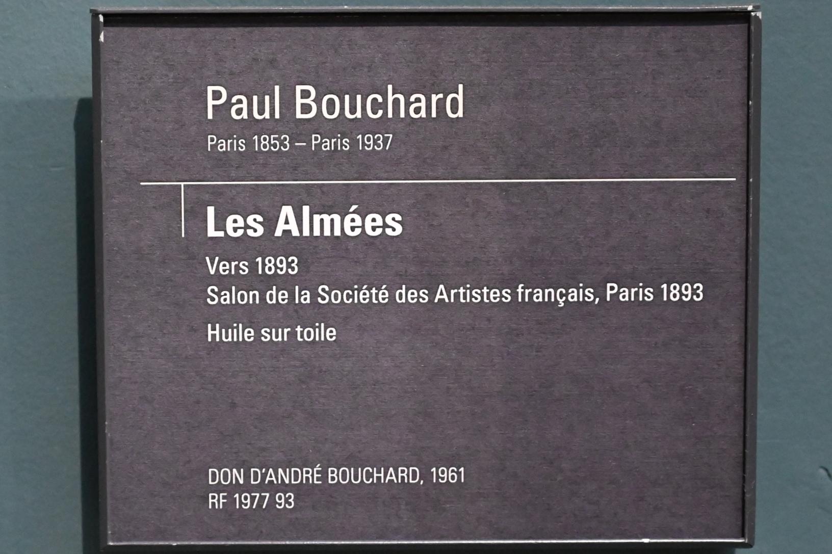 Paul Louis Bouchard (1893), Die Almäen, Paris, Musée d’Orsay, um 1893, Bild 2/2