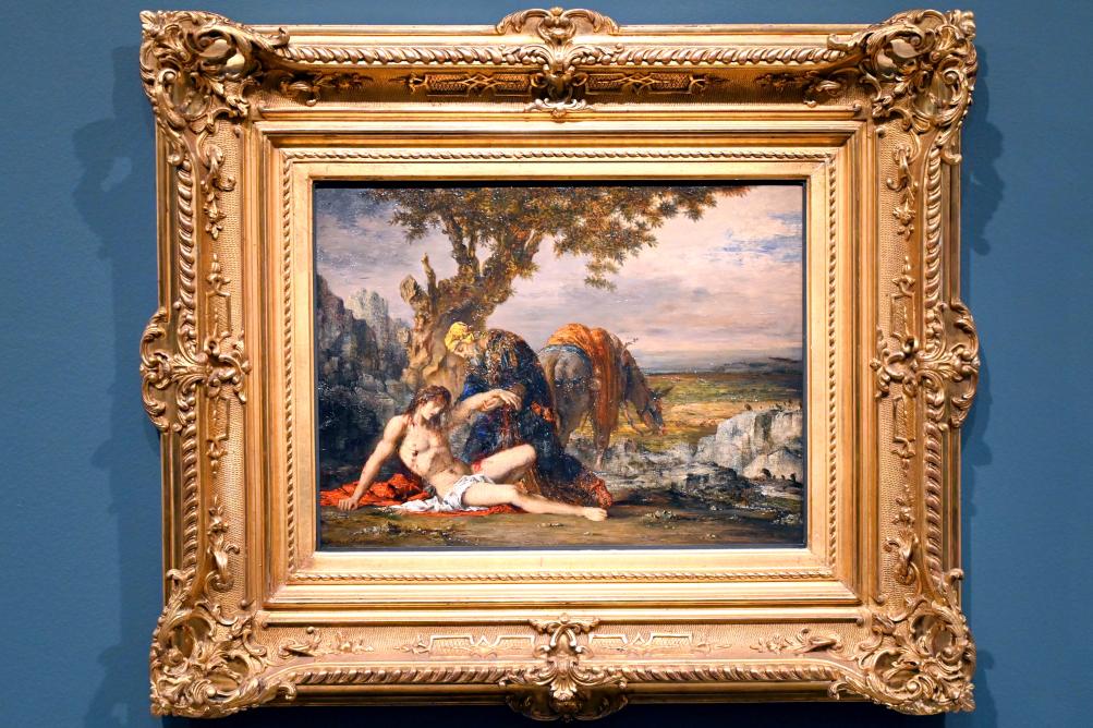 Gustave Moreau (1853–1896), Der barmherzige Samariter, Paris, Musée d’Orsay, um 1870