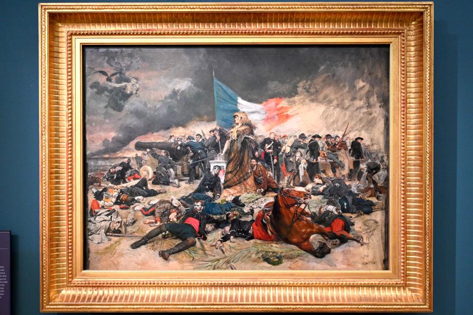 Ernest Meissonier (1849–1889), Die Belagerung von Paris, Paris, Musée d’Orsay, 1871–1884