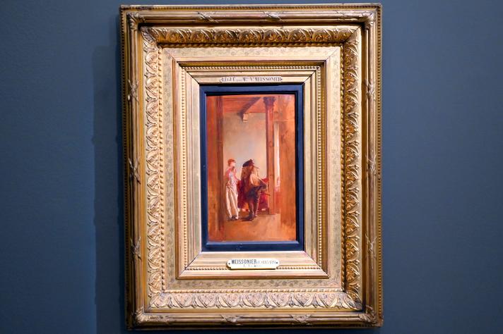 Ernest Meissonier (1849–1889), Der endgültige Abschied vom Ritter, Paris, Musée d’Orsay, Undatiert