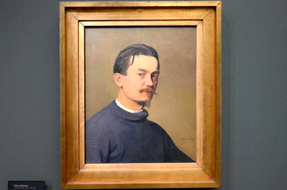 Félix Vallotton (1895–1921), Selbstporträt, Paris, Musée d’Orsay, 1897
