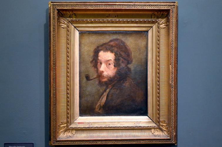 Marcellin Desboutin (Undatiert), Selbstporträt (Mann mit Pfeife), Paris, Musée d’Orsay, Undatiert