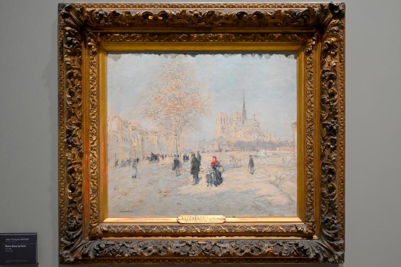 Jean-François Raffaëlli (1895), Notre-Dame Paris, Paris, Musée d’Orsay, vor 1896