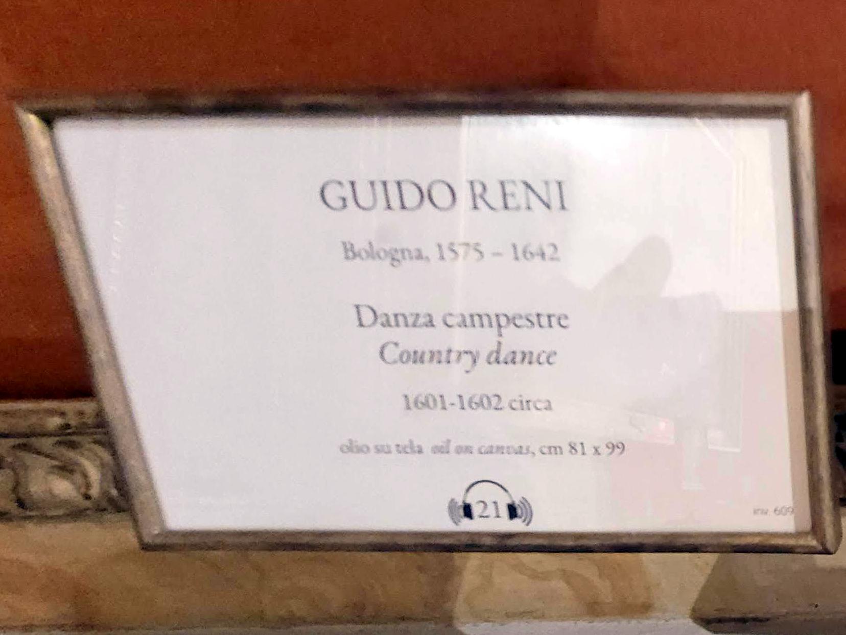 Guido Reni (1596–1641), Tanz auf dem Land, Rom, Villa Borghese, Galleria Borghese, um 1601–1602, Bild 2/2