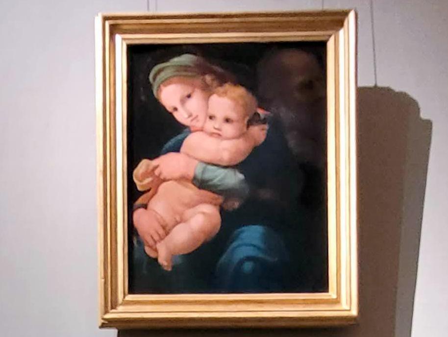 Pedro Machuca (1518), Heilige Familie, Rom, Villa Borghese, Galleria Borghese, um 1518