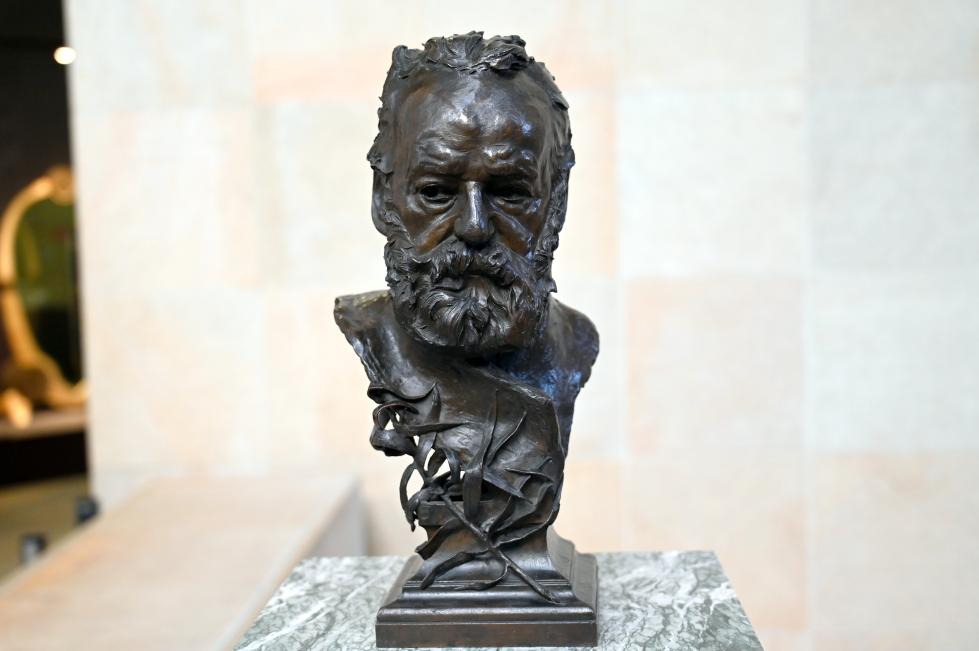 Auguste Rodin (1863–1917), Porträtbüste des Victor Hugo, Paris, Musée d’Orsay, 1883