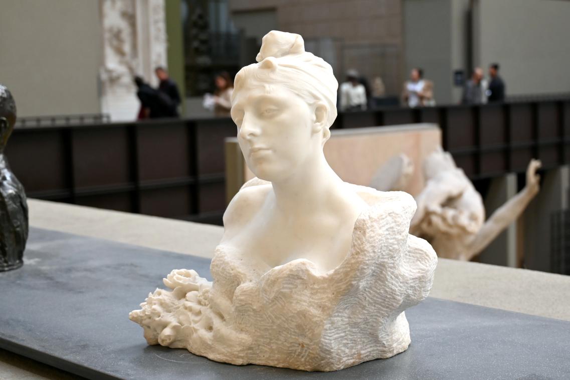 Auguste Rodin (1863–1917), Porträtbüste der Madame Morla Vicuña, Luisa Lynch de Morla Vicuña (1864-1936), Paris, Musée d’Orsay, 1887–1888, Bild 2/3