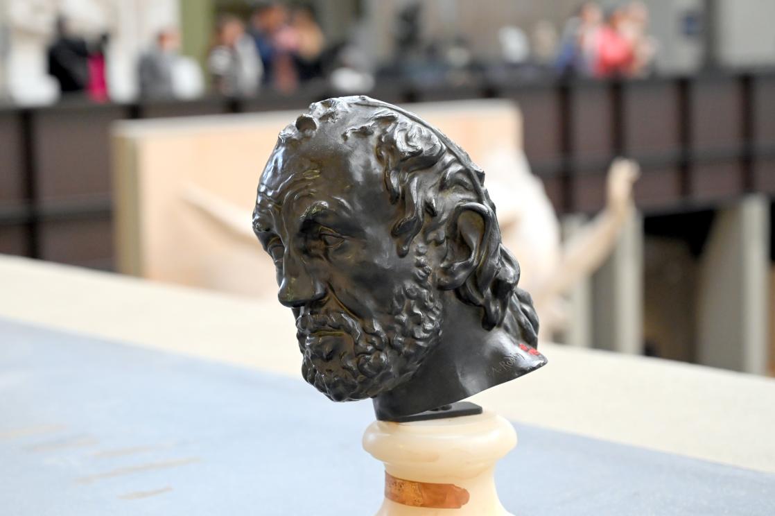 Auguste Rodin (1863–1917), Mann mit gebrochener Nase, Paris, Musée d’Orsay, 1865–1903, Bild 2/4