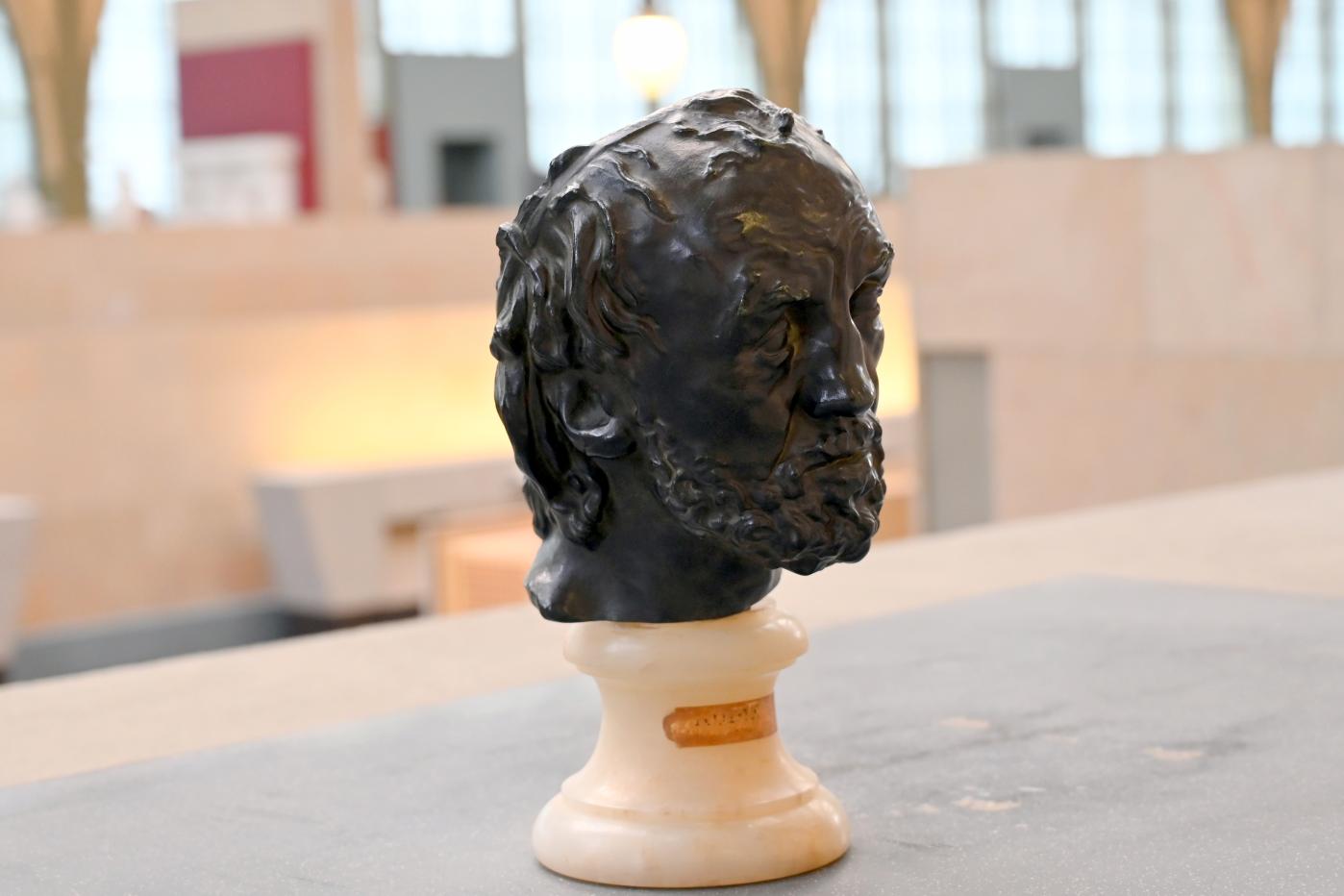 Auguste Rodin (1863–1917), Mann mit gebrochener Nase, Paris, Musée d’Orsay, 1865–1903, Bild 3/4
