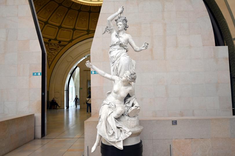 Albert-Ernest Carrier-Belleuse (1863–1875), Torchère, Paris, Opéra Garnier, jetzt Paris, Musée d’Orsay, 1873, Bild 2/3