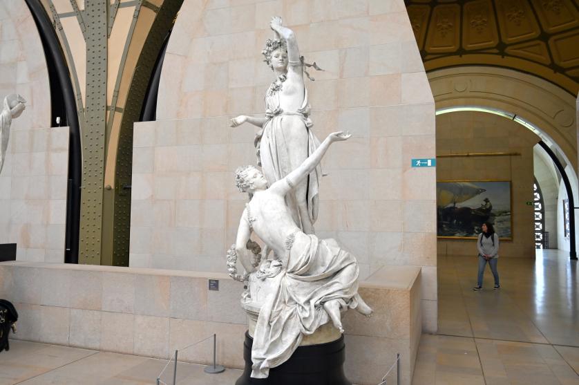Albert-Ernest Carrier-Belleuse (1863–1875), Torchère, Paris, Opéra Garnier, jetzt Paris, Musée d’Orsay, 1873
