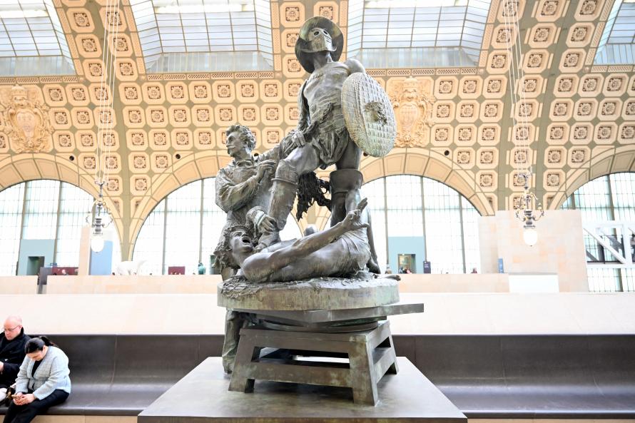 Jean-Léon Gérôme (1849–1902), Die Gladiatoren, Paris, Musée d’Orsay, 1878, Bild 2/5