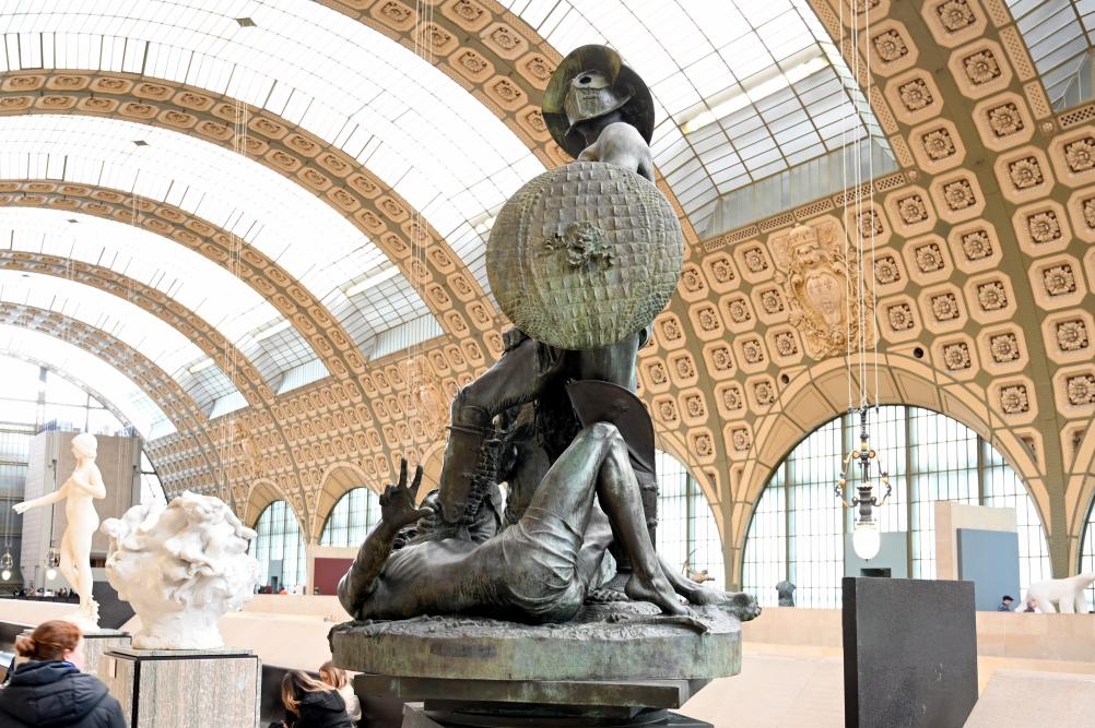 Jean-Léon Gérôme (1849–1902), Die Gladiatoren, Paris, Musée d’Orsay, 1878, Bild 4/5