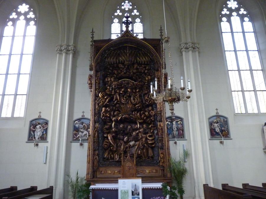 Zwettler Altar, Zwettl, Zisterzienserabtei, Stiftskirche Mariä Himmelfahrt, jetzt Adamov, Kirche St. Barbara, um 1516–1525, Bild 2/10